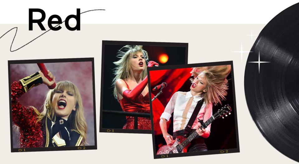 taylor swift red era concert images