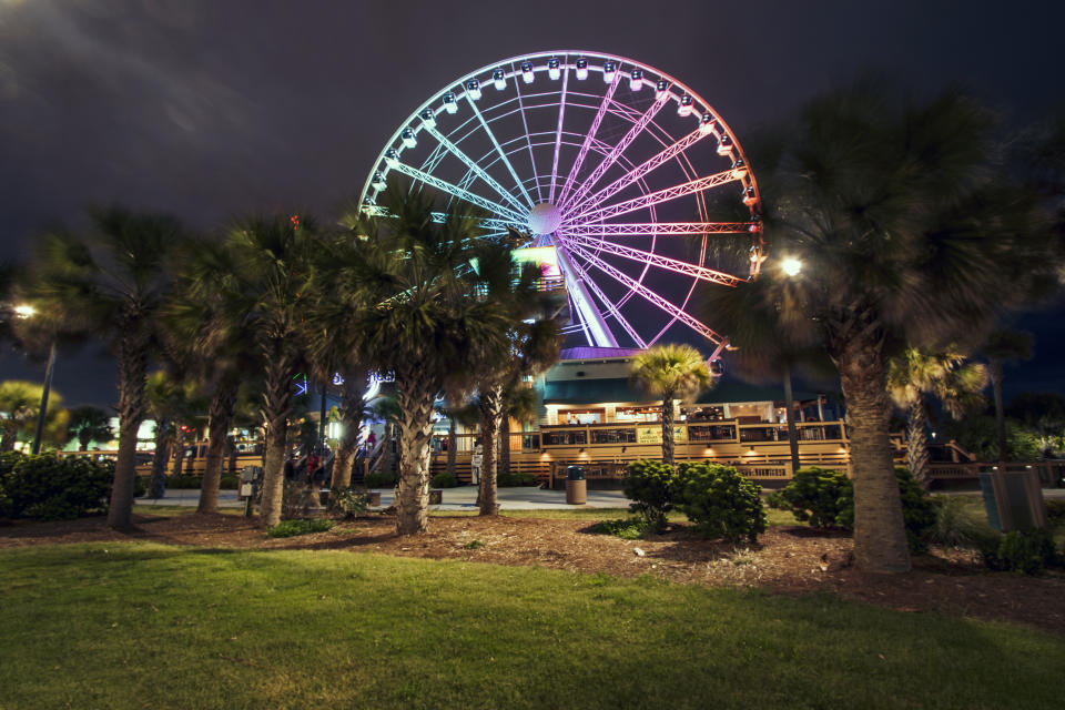  Myrtle Beach, South Carolina ferries wheel (Getty Images)