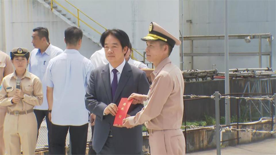 快新聞／現身基隆慰勉海軍131艦隊　賴清德：國軍不對稱戰力重要支柱