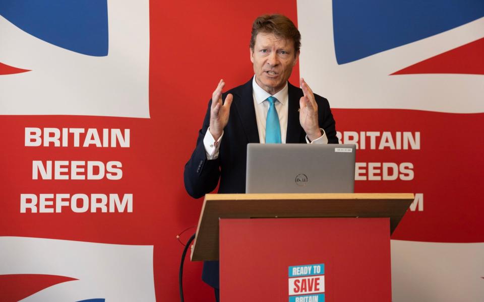 Richard Tice, the Reform leader