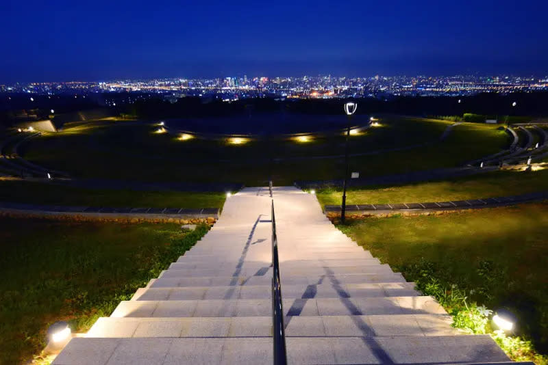 ▲望高寮夜景公園(圖／建設局提供2023.9.27)