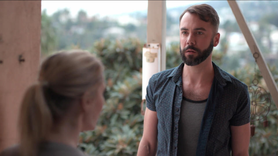 John Halbach, who is Williamson's real-life husband, stars in "EastSiders" as Ian.&nbsp; (Photo: Netflix )