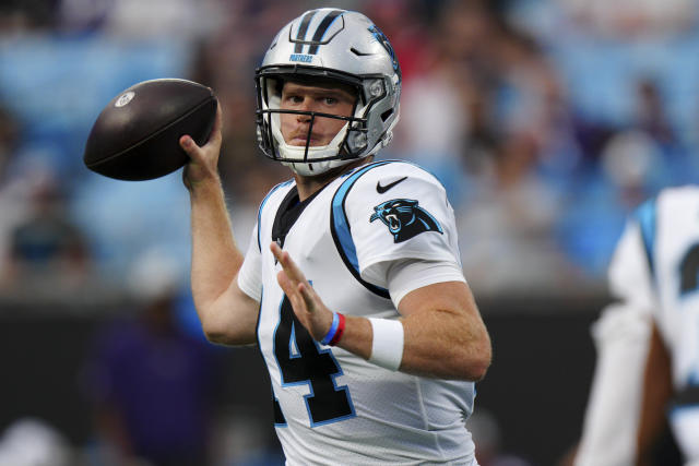 Carolina Panthers believe QB Sam Darnold will 'benefit from a