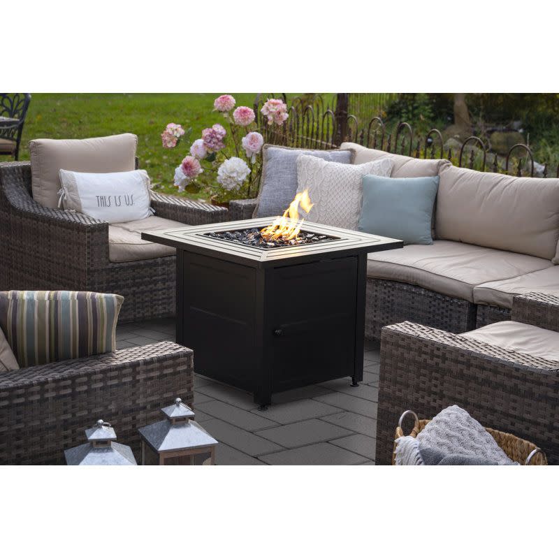 <p><a href="https://go.redirectingat.com?id=74968X1596630&url=https%3A%2F%2Fwww.wayfair.com%2F--%2Fpdp%2Fendless-summer--endless-summer-24-h-x-30-w-steel-propane-outdoor-fire-pit-gad1423m-l327-ed1016.html&sref=https%3A%2F%2F" rel="nofollow noopener" target="_blank" data-ylk="slk:Shop Now;elm:context_link;itc:0;sec:content-canvas" class="link ">Shop Now</a></p><p>Propane Outdoor Fire Pit</p><p>wayfair.com</p><p>$211.99</p>