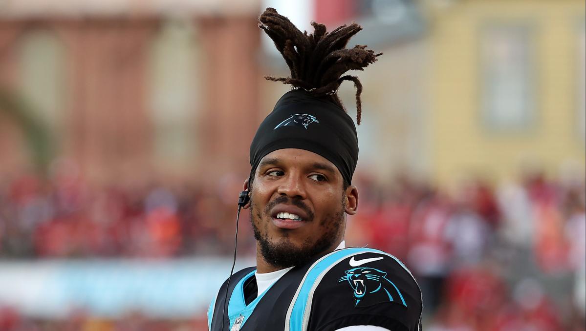 Cam Newton Thinks His Hairstyle Choices May Have Kept Him From