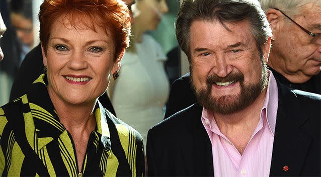 Senator Pauline Hanson says same sex marriage should wait until the next election while Derryn Hynch says the Howard Government never asked the people before it changed laws to prevent gay marriages. Photo: AAP