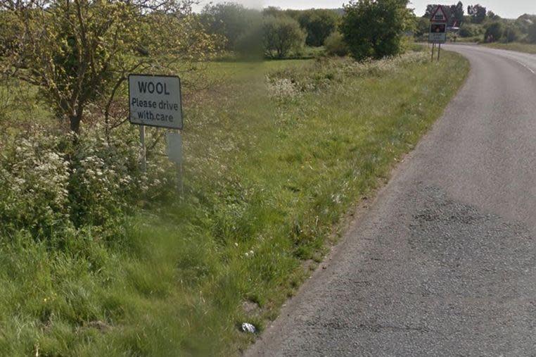 Wool in Dorset, where the alleged attack took place: Google Street View