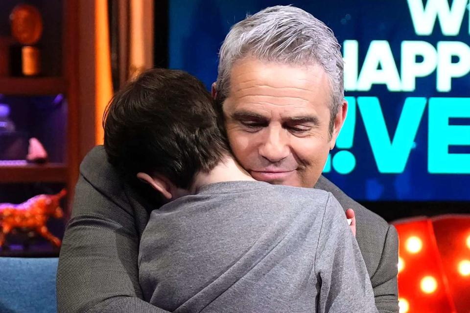 <p>Charles Sykes</p> Andy Cohen and son Ben