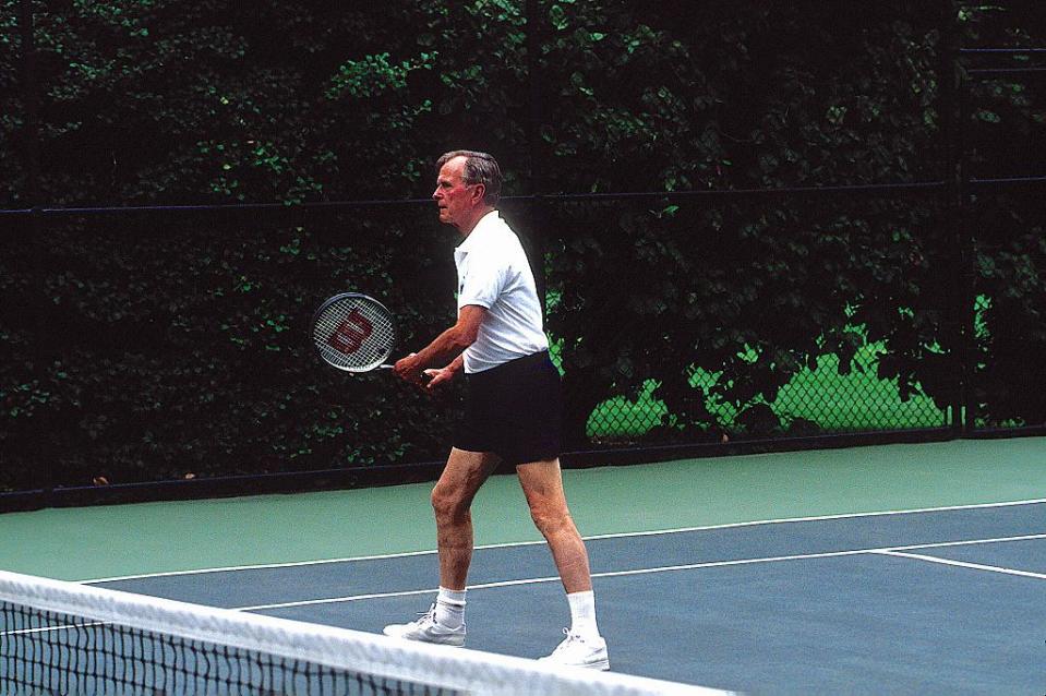 Don't forget the tennis court on White House premises, too.