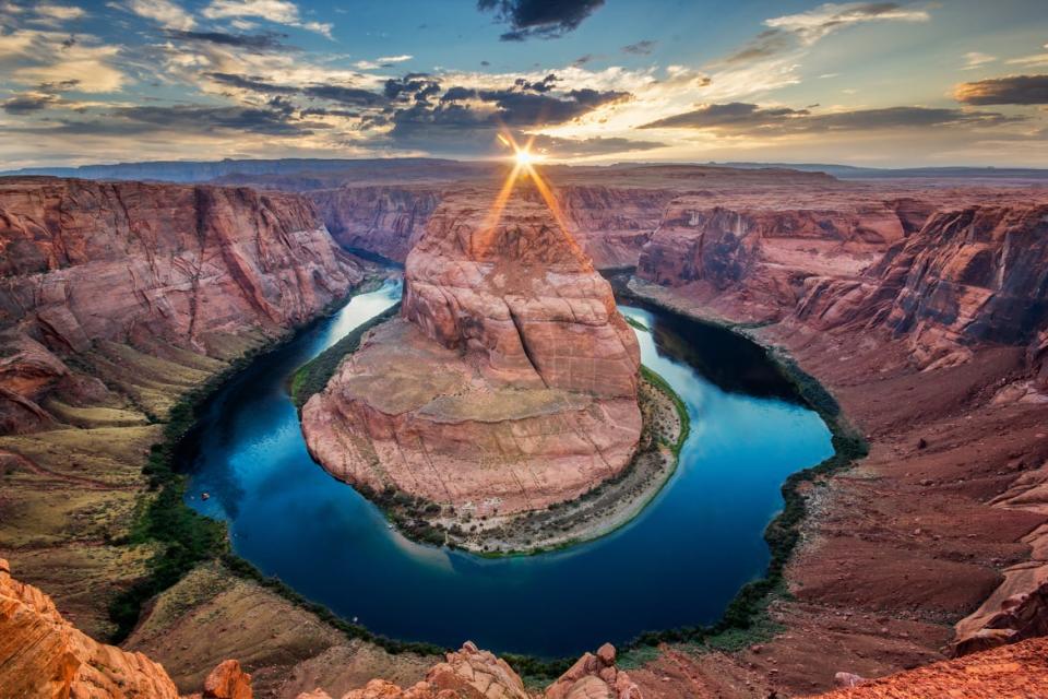 <div class="inline-image__caption"><p>The Horseshoe Bend at sunset.</p></div> <div class="inline-image__credit">Francesco Riccardo Iacomino/Getty</div>