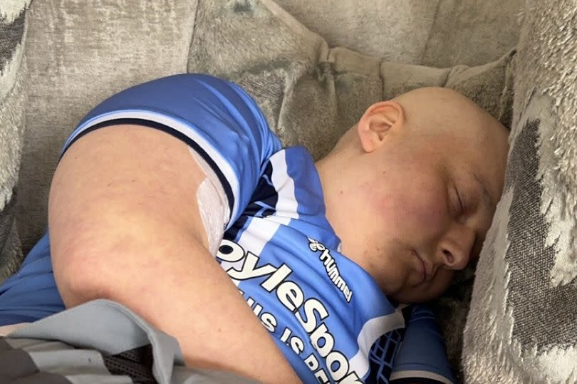 He turns 18 next month and his milestone birthday comes after the latest round of chemotherapy after Blake Smith was told that cancer had returned