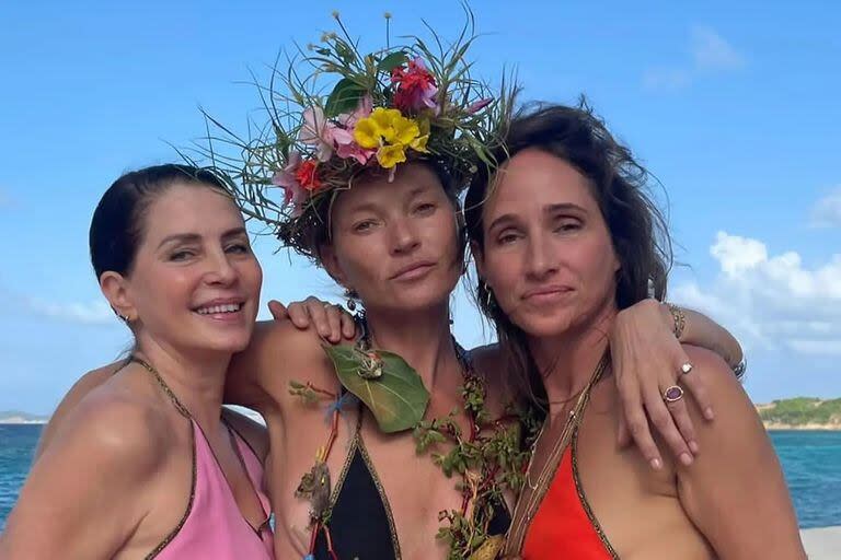 Kate Moss en un viaje 