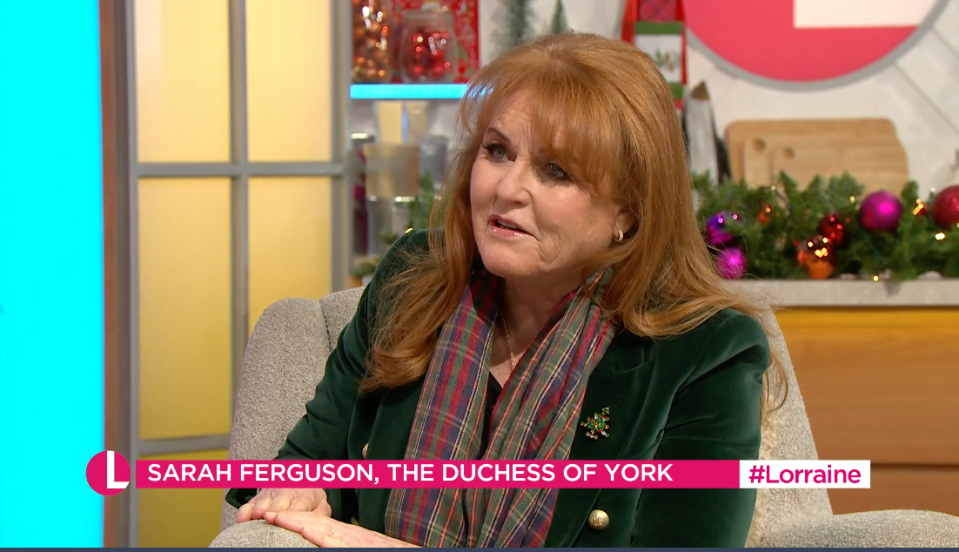 Sarah Ferguson shares update on the Queen's corgis (ITV screengrab)