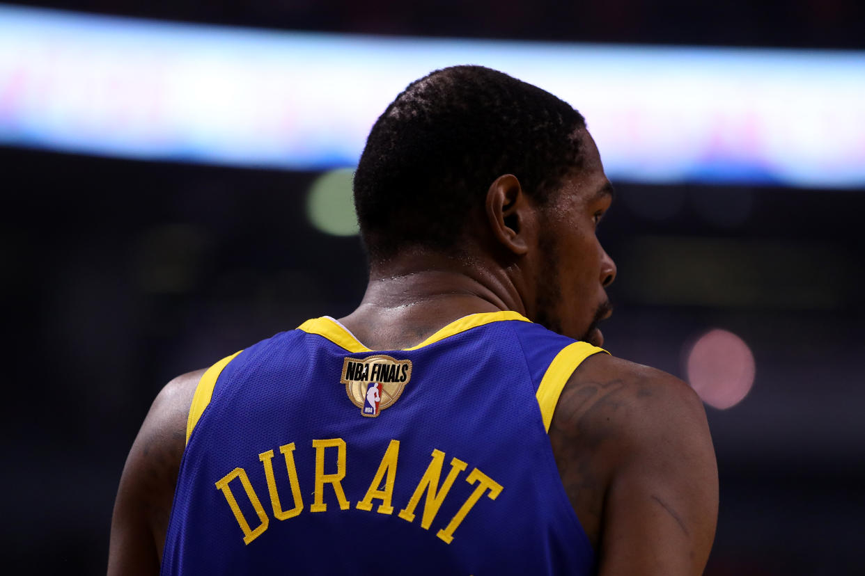 Golden State Warriors superstar Kevin Durant officially entered free agency on Wednesday. (Getty Images)