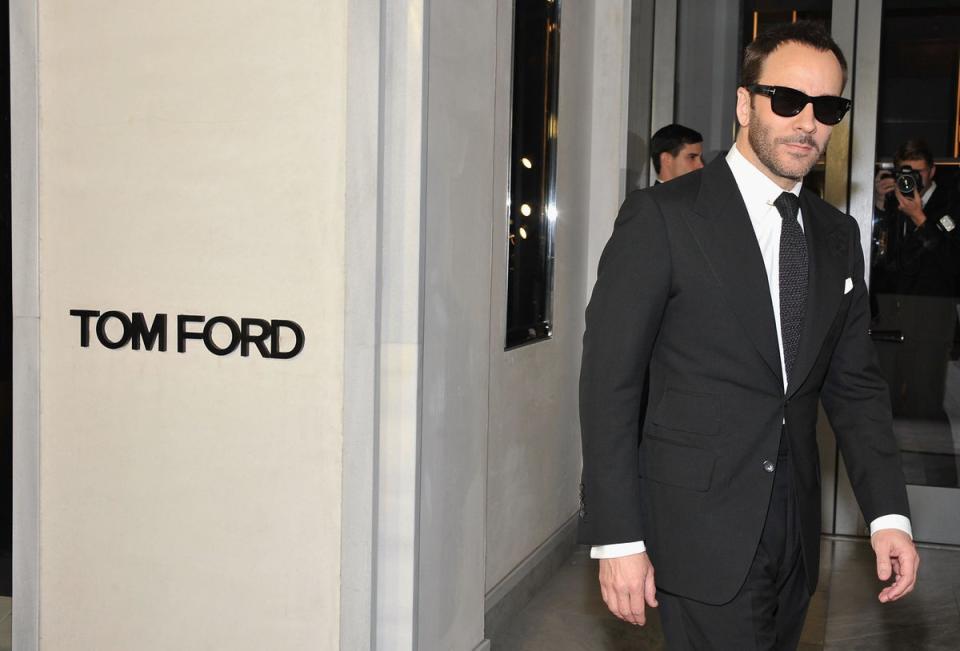 Tom Ford is vegan... his beauty products, not so much (Getty Images)