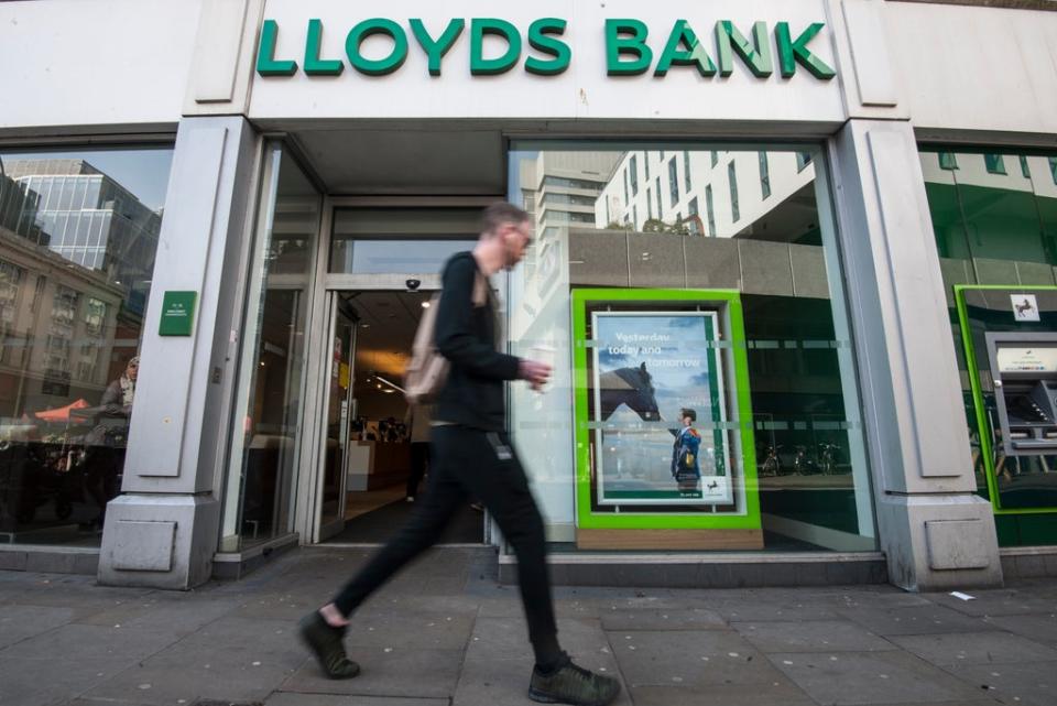 Lloyds runs more than half of the ‘last in town’ bank branches (Lauren Hurley/PA) (PA Archive)