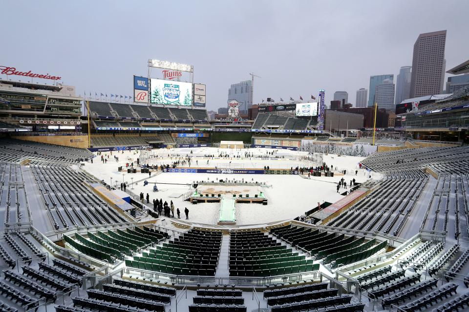 The Minnesota Wild are hosting the 2022 Winter Classic at Target Field in Minneapolis.