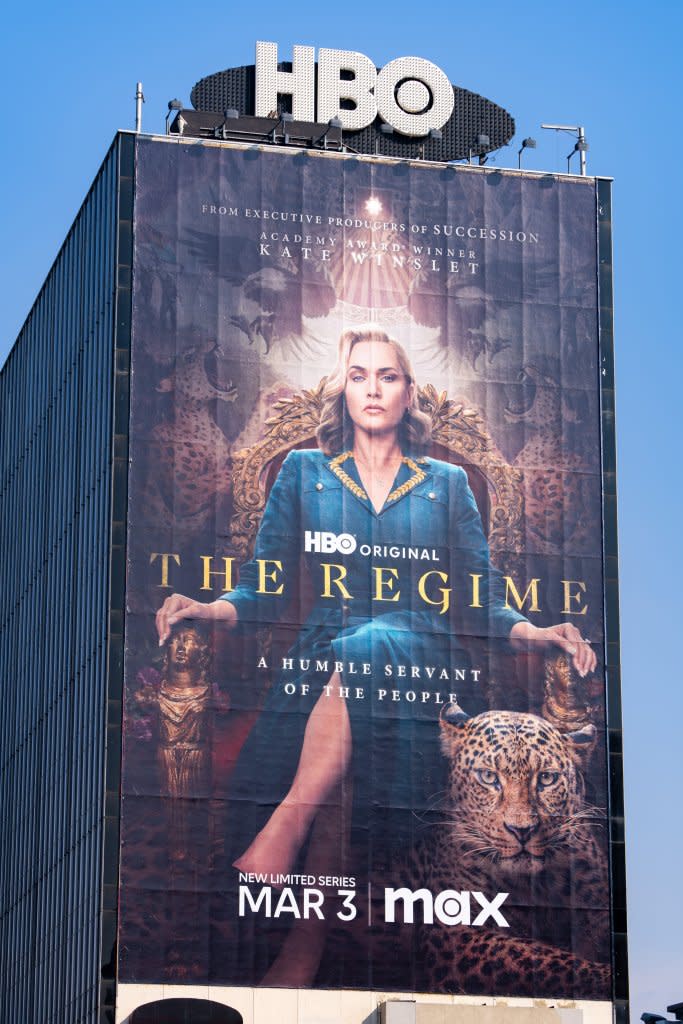 Kate Winslet is currently starring in “The Regime.” GC Images