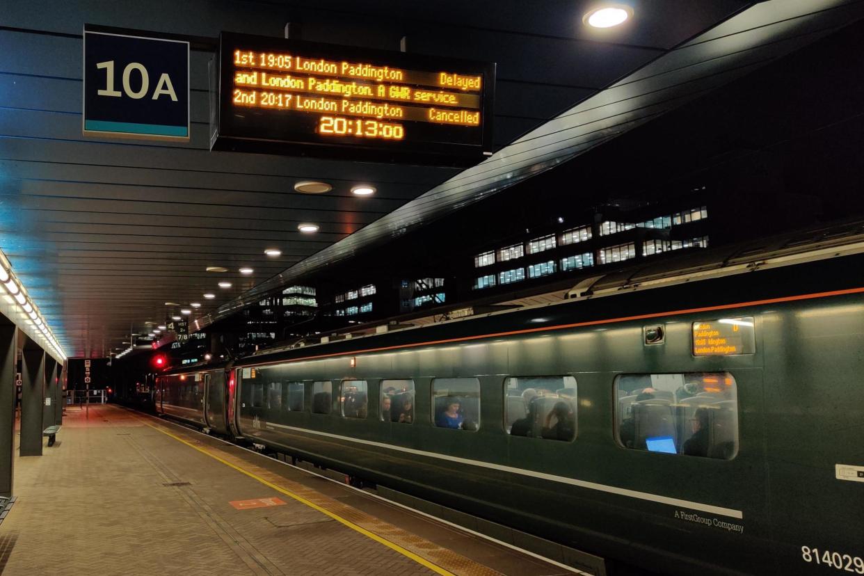 Disruptions on all lines between London Paddington and Maidenhead are expected until 9pm: Jason Collie