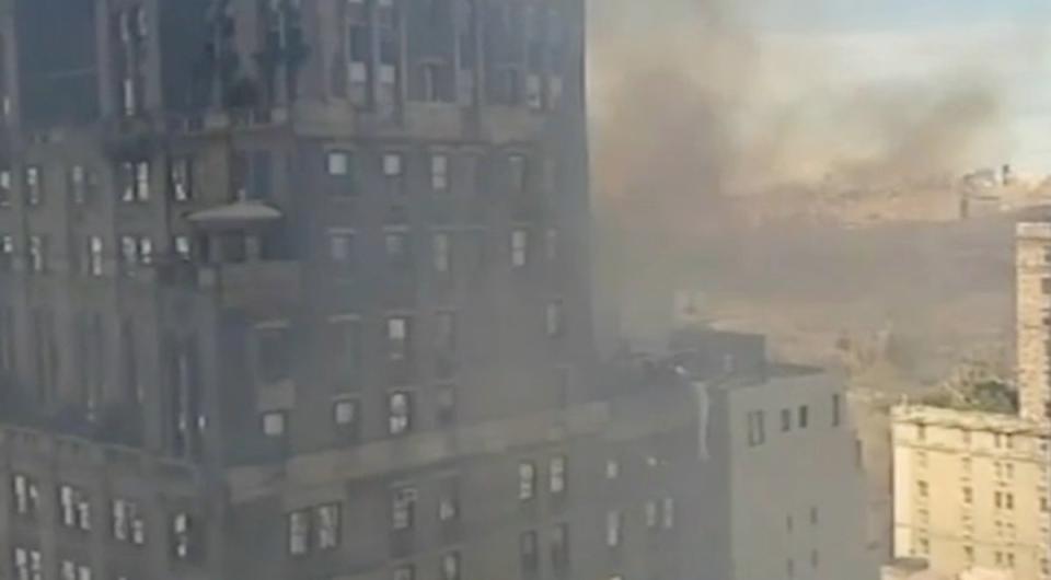 $32m penthouse goes up in flames after arrest of Chinese billionaire owner (Eyewitness News)