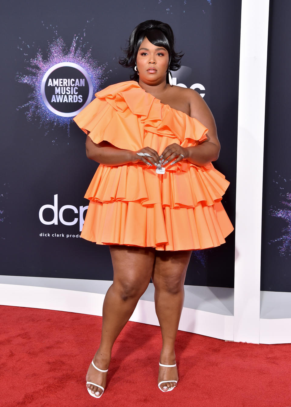 LOS ANGELES, CALIFORNIA - NOVEMBER 24: Lizzo attends the 2019 American Music Awards at Microsoft Theater on November 24, 2019 in Los Angeles, California. (Photo by Axelle/Bauer-Griffin/FilmMagic )