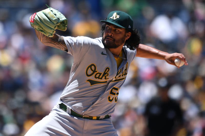 MLB: Oakland Athletics at San Diego Padres