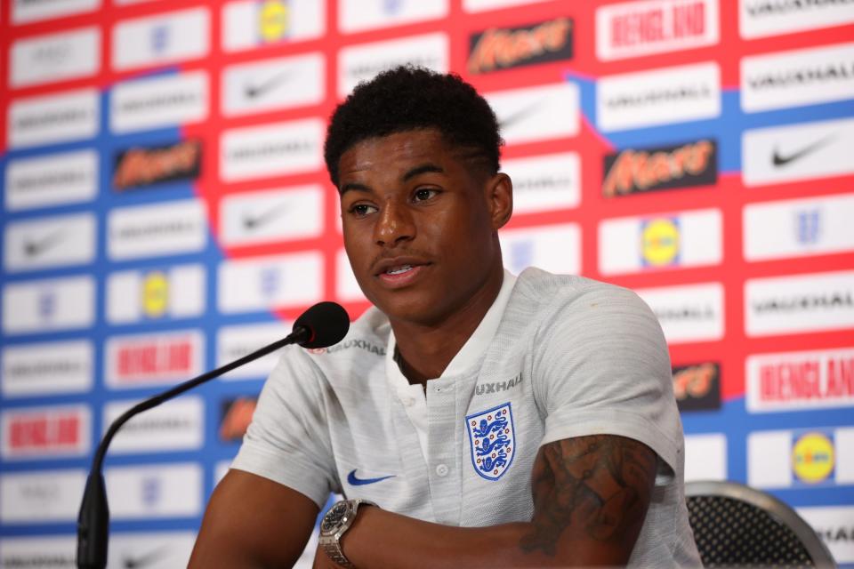 Home grown and hungry: England and Manchester United star Marcus Rashford