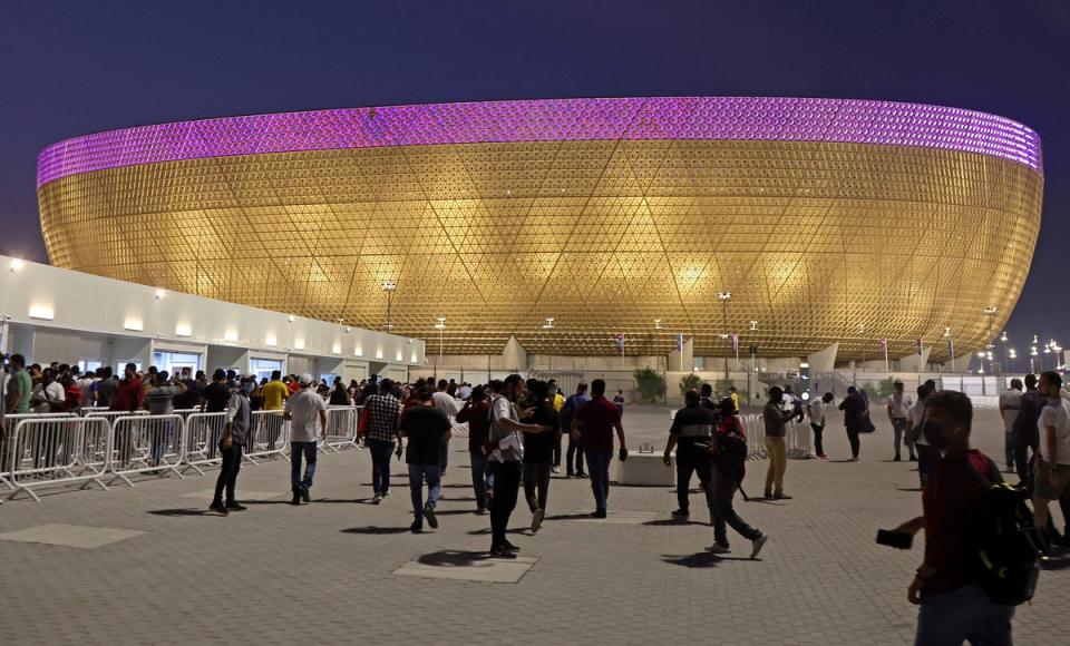 The Lusail Stadium (AFP via Getty Images)