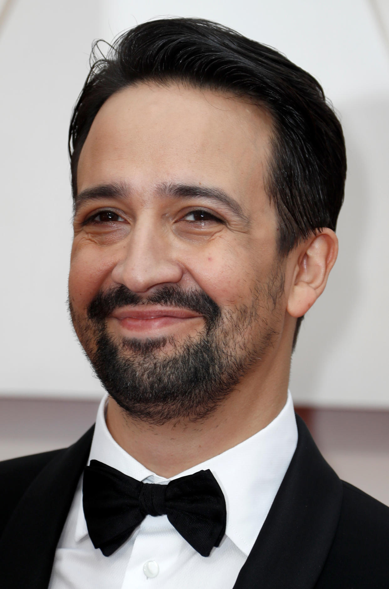 Lin-Manuel Miranda poses on the red carpet during the Oscars arrivals at the 92nd Academy Awards in Hollywood, Los Angeles, California, U.S., February 9, 2020. REUTERS/Eric Gaillard