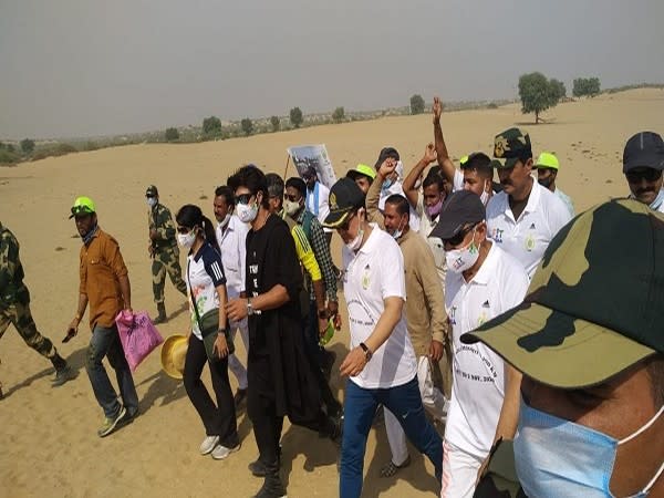 Fit India Walkathon' organised by Indo-Tibetan Border Police