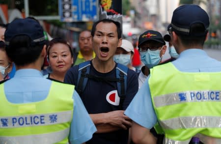 Hong Kong marks the 70th anniversary of the founding of the People's Republic of China