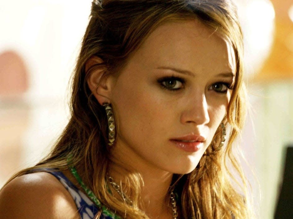 Hilary Duff as Greta in "According to Greta."