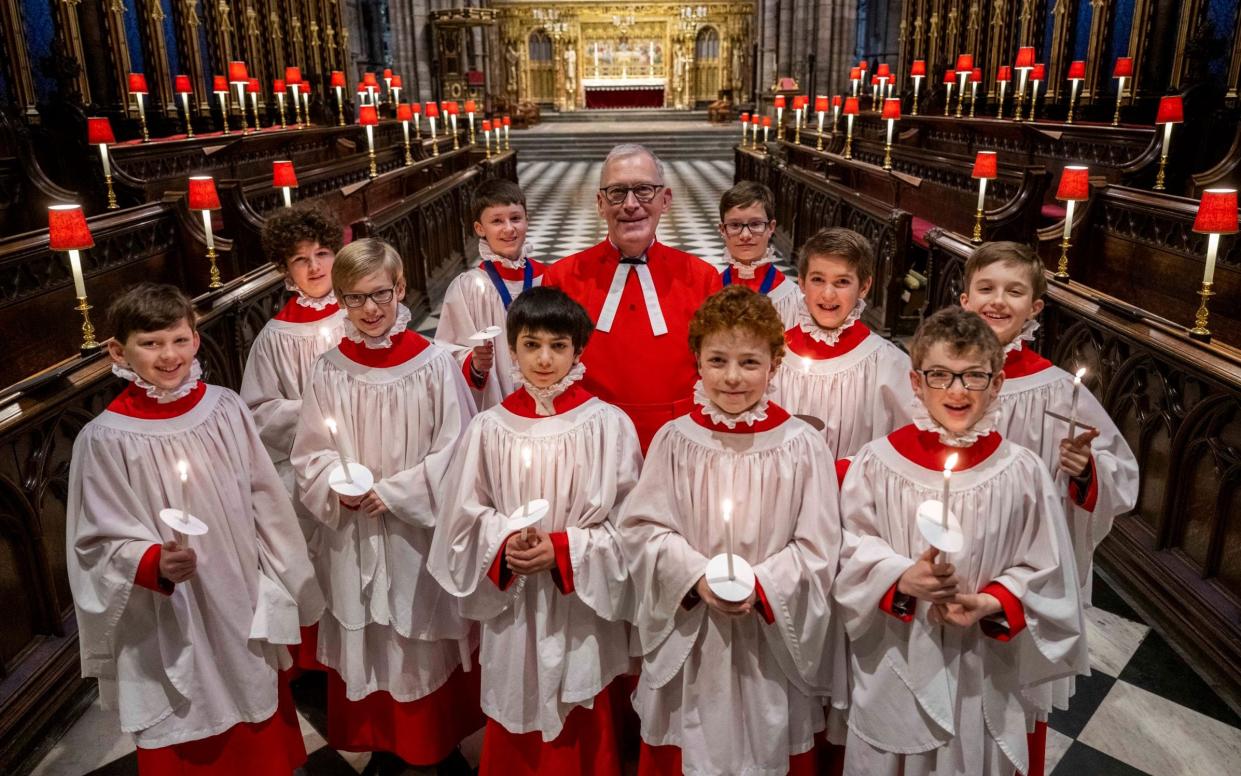 James O’Donnell is leaving Westminster Abbey this Christmas after 23 years overseeing the work of its choir - Paul Grover