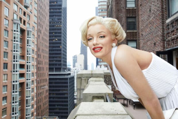 <em>The Marilyn Monroe wax figure recreates a famous photo of the icon from the Norma Jeane Suite at The Lexington Hotel.</em><br><p>Press Release: The Lexington Hotel, Autograph Collection</p>