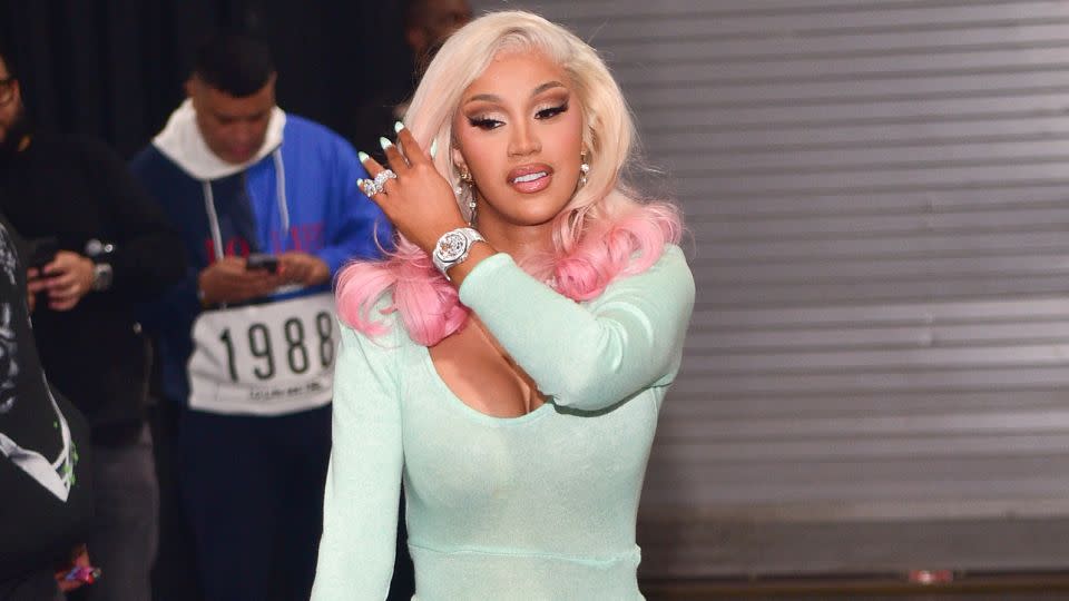 Cardi B recently posted a photo to Instagram of her daughter celebrating with a pink Birkin on her 5th birthday. - Prince Williams/WireImage/Getty Images