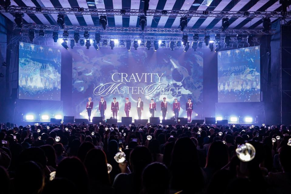 南韓男團CRAVITY時隔半年多再來台開唱。（D-SHOW提供）