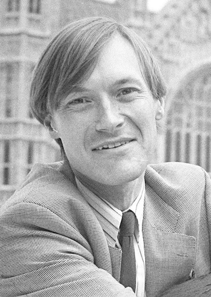 David Amess in 1990.