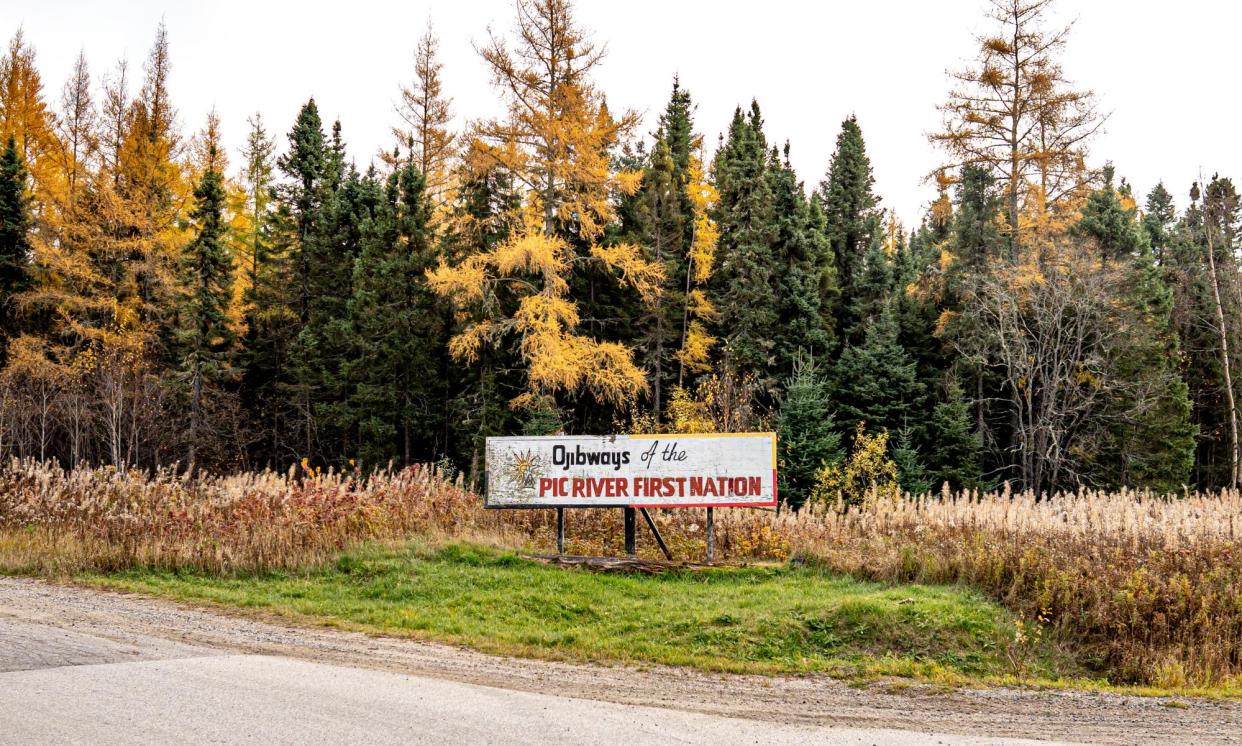 <span>Ojibways of the Pic River First Nation, Ontario. The Ojibwe language will now be allowed for business in the Ontario legislature.</span><span>Photograph: David Jackson/The Guardian</span>