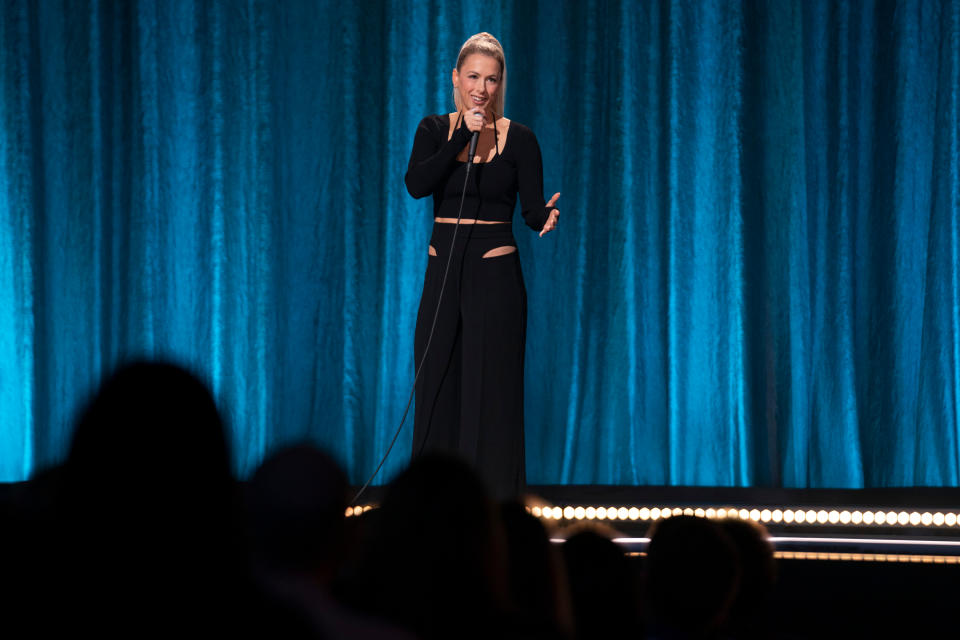 Iliza Shlesinger: Hot Forever. Iliza Shlesinger in Cleveland, Ohio. (Clifton Prescod/Netflix)