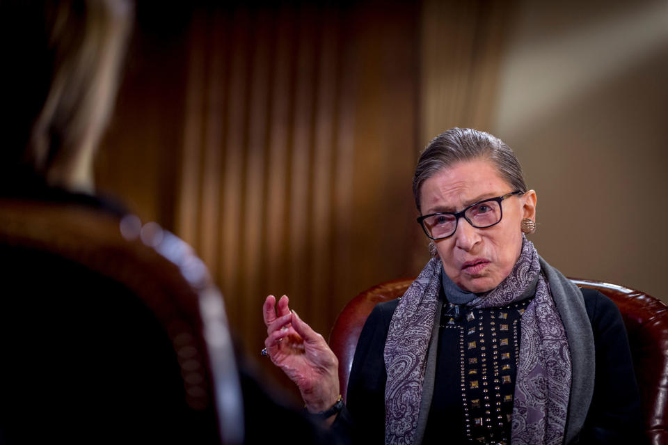 The Katie Couric interview with Justice Ruth Bader Ginsburg — behind the scenes