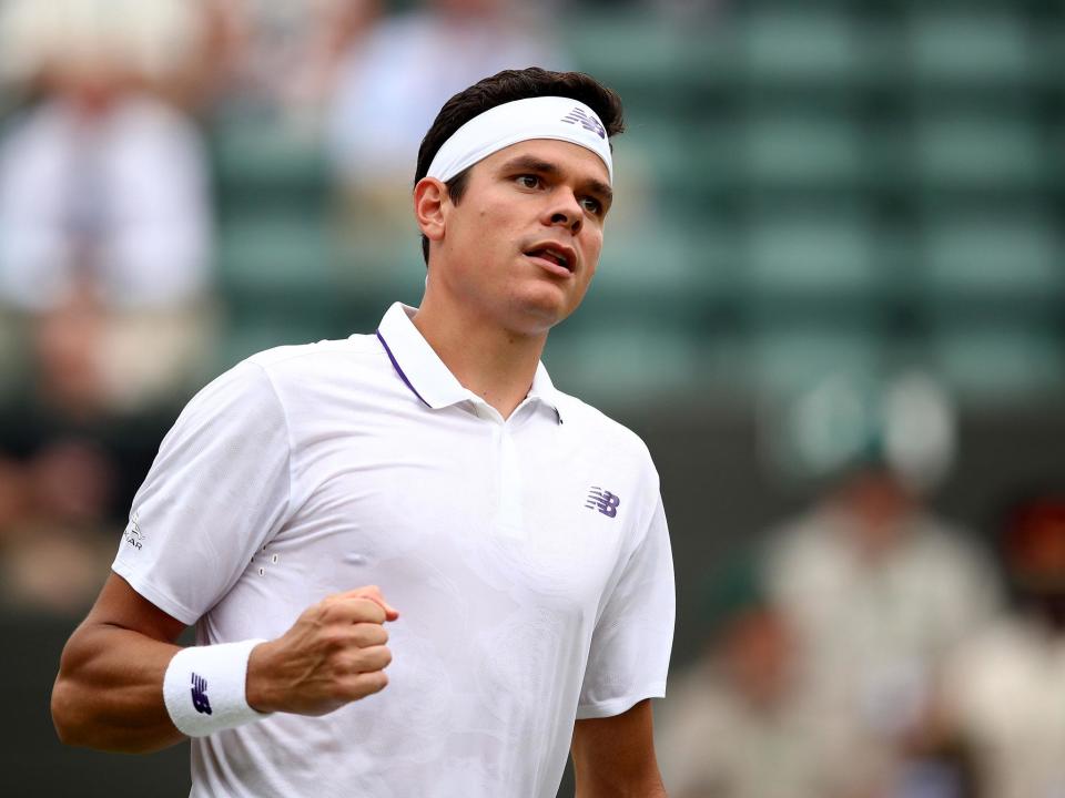 Wimbledon finalist Milos Raonic is out of the US Open: Getty