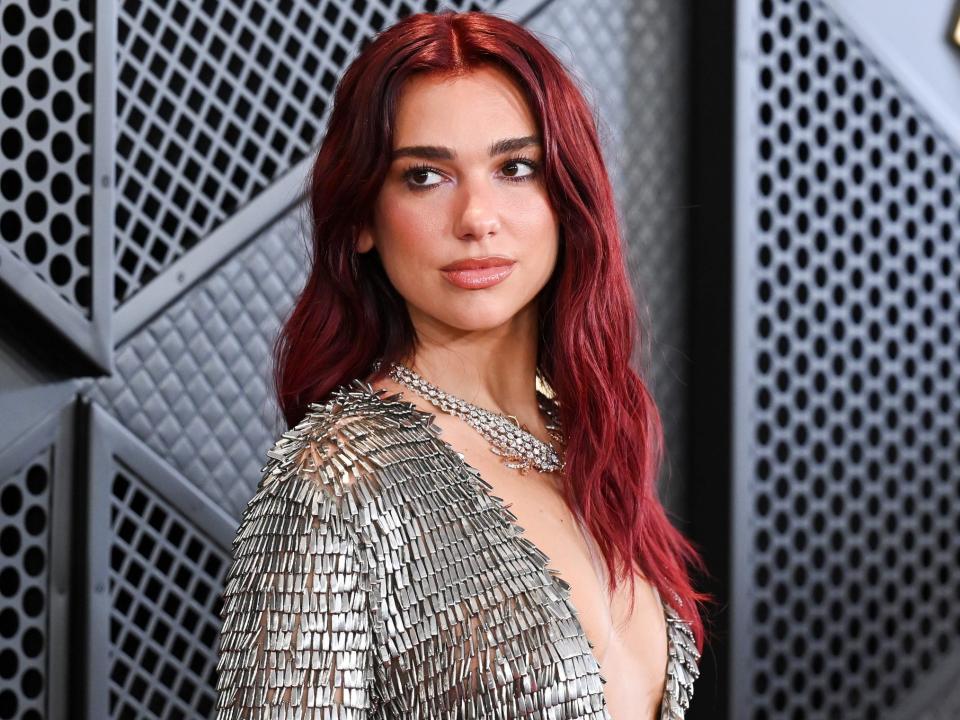 Dua Lipa attends the 2024 Grammy Awards