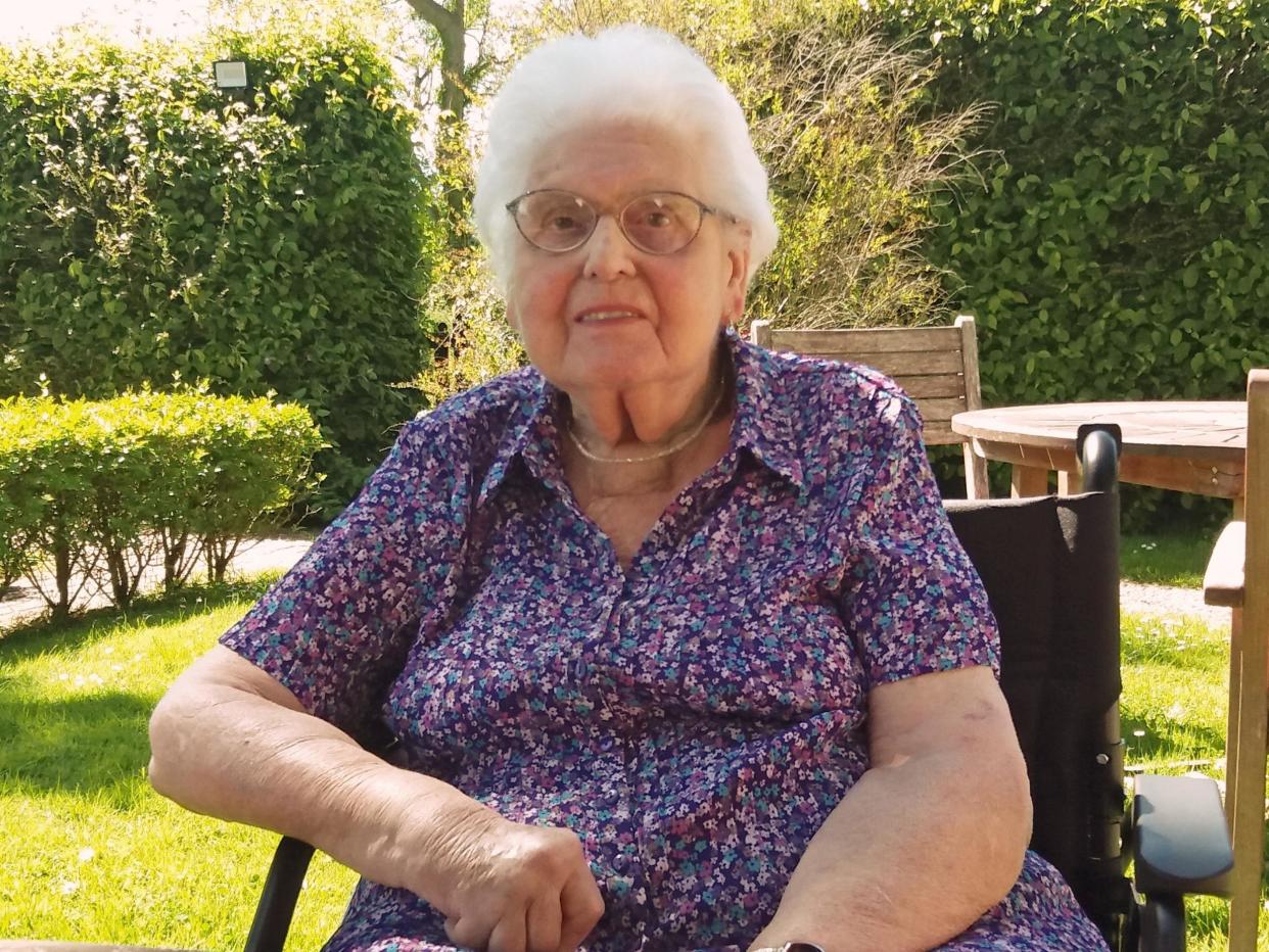 Joan Blaber, from East Sussex, was admitted with a minor stroke in August last year but her condition worsened after the incident on 17 September: Family handout/PA Wire