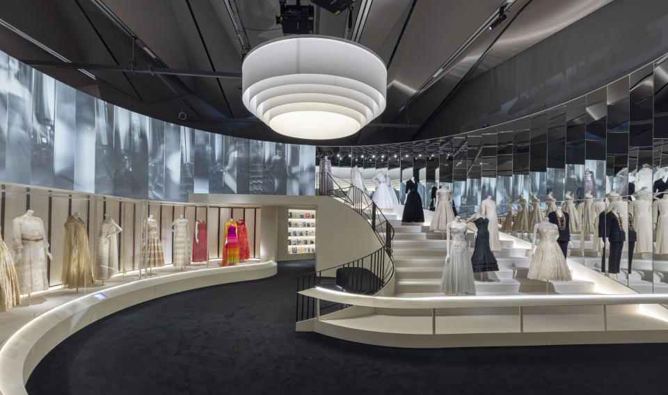 Inside the “Gabrielle Chanel. Fashion Manifesto” exhibition at the Victoria & Albert Museum.