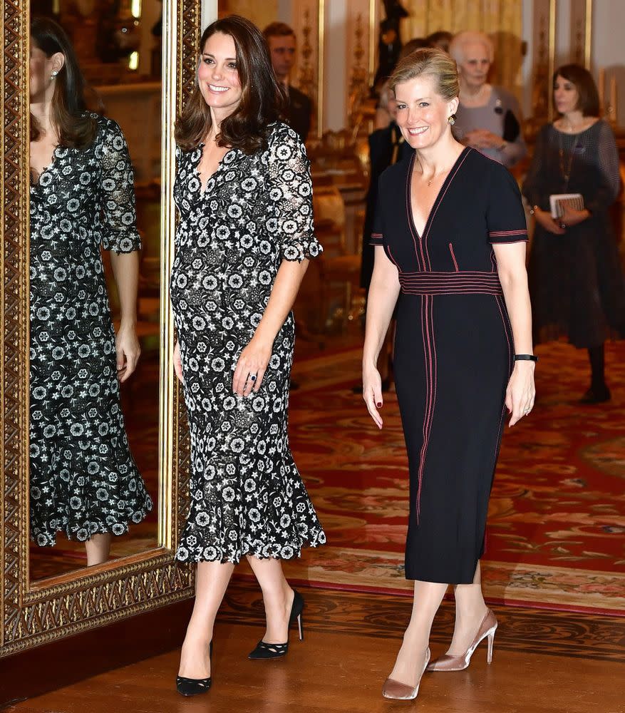 Kate Middleton and Sophie, Countess of Wessex