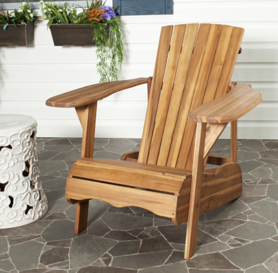 Safavieh Mopani Outdoor Chair, Natural (Photo: Houzz)