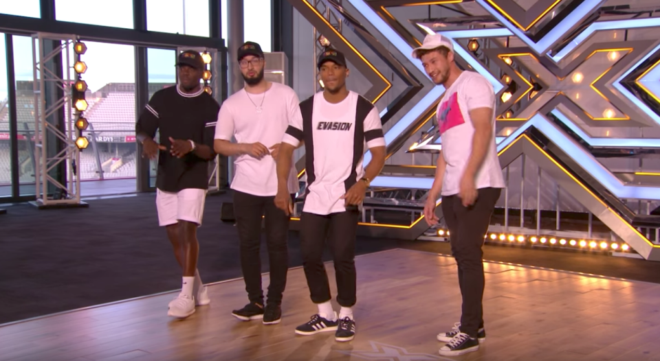 Grace is facing fierce competition from Rak-Su. Copyright: [ITV]