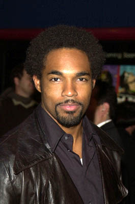 Jason George at the Hollywood premiere for Lot 47's Scotland, PA