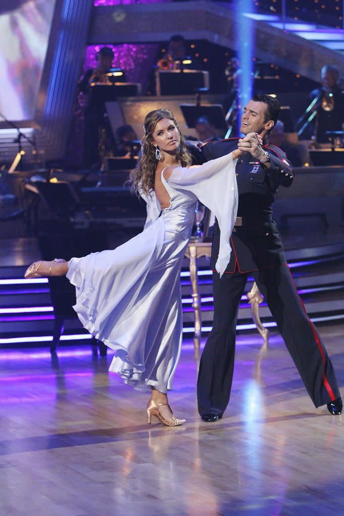 Audrina Patridge and Tony Dovolani perform on "Dancing with the Stars."