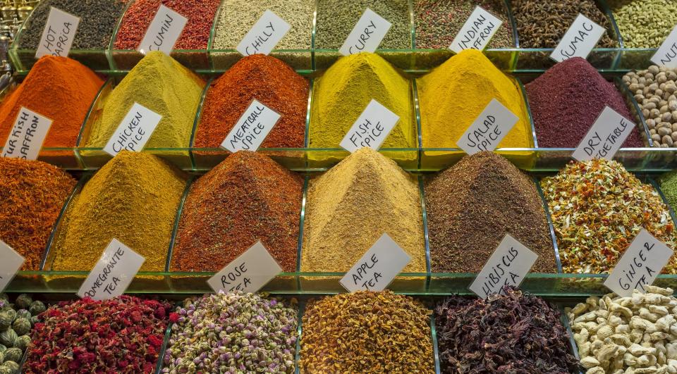 Guests will be able to stroll through Istanbul's aromatic spice market.